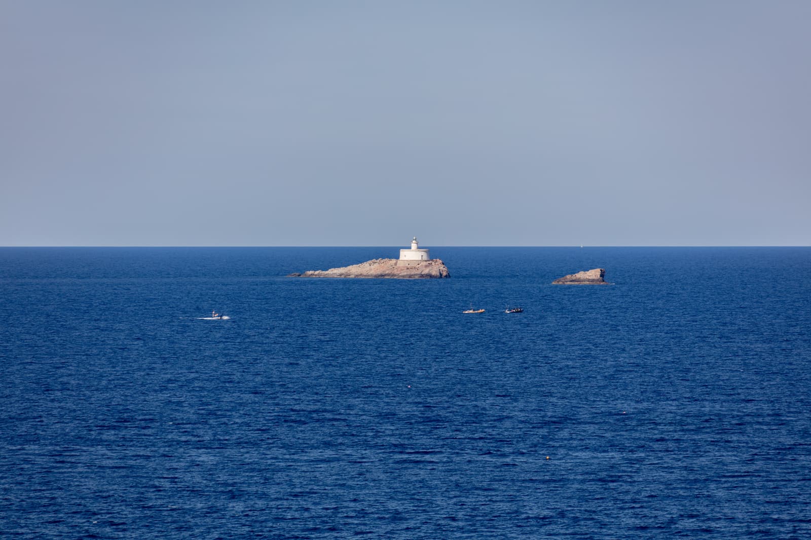 The Islas Hormigas islets off Cabo de Palos